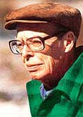 Author A. B. Guthrie, Jr., a Pulitzer Prize winner and named the Montana Environmental Information Center Conservationist of the Year in 1988.